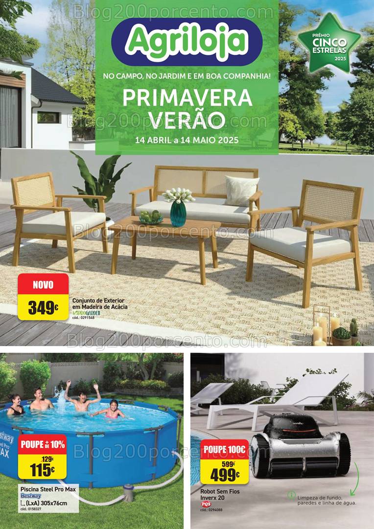 Antevisão Folheto AGRILOJA Primavera - Verão Promoções de 14 abril a 14 maio