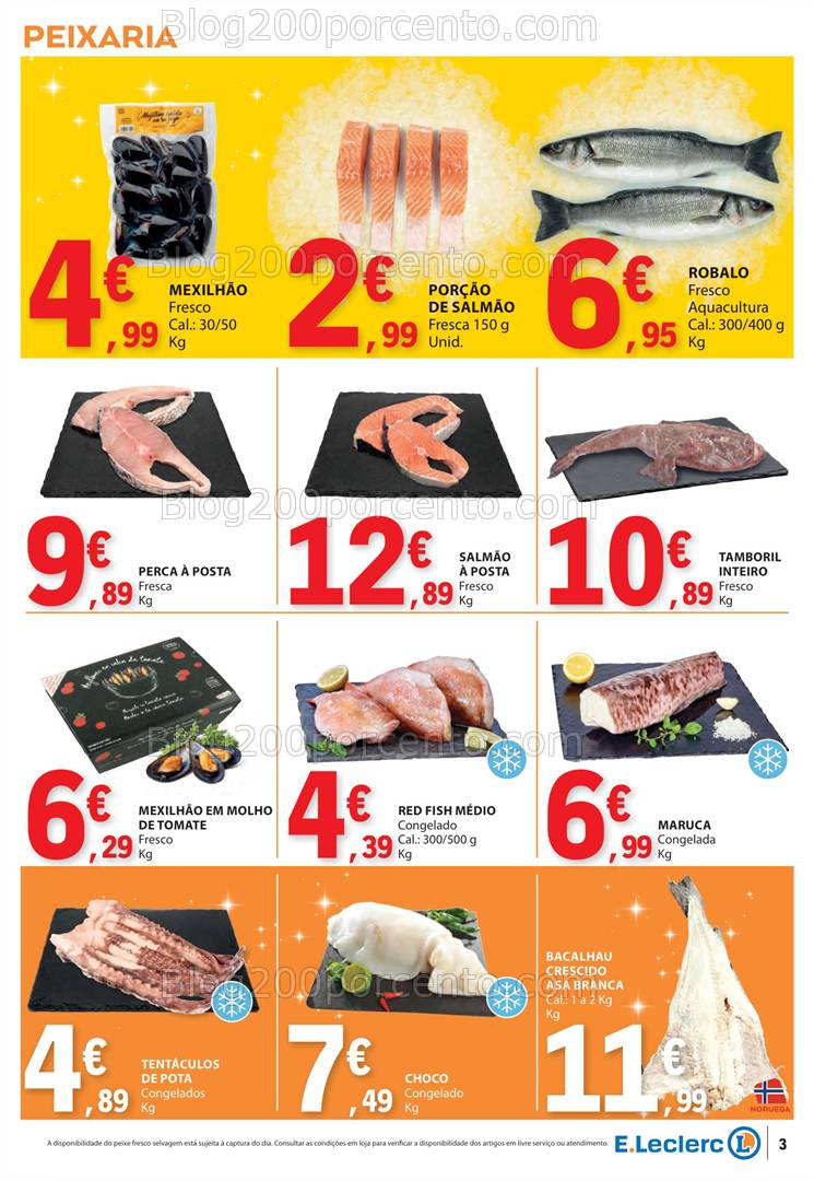 Antevisão Folheto E-LECLERC Promoções de 26 a 31 dezembro