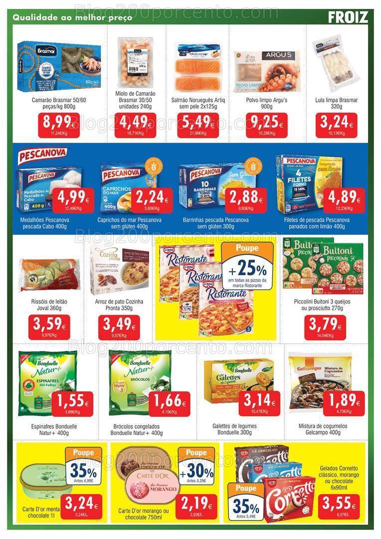 Antevisão Folheto FROIZ Promoções de 15 a 29 novembro