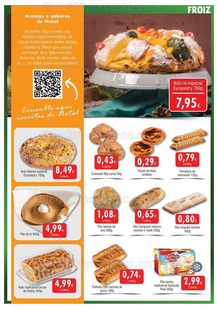 Antevisão Folheto FROIZ Promoções de 15 a 29 novembro