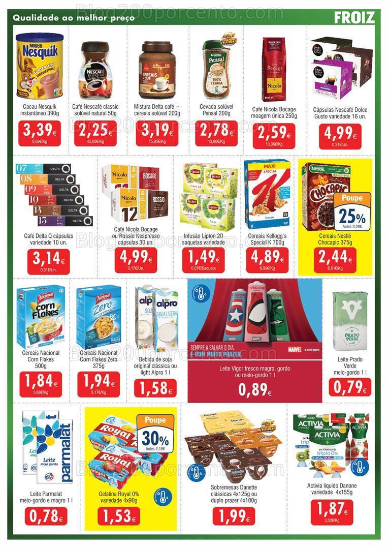 Antevisão Folheto FROIZ Promoções de 15 a 29 novembro