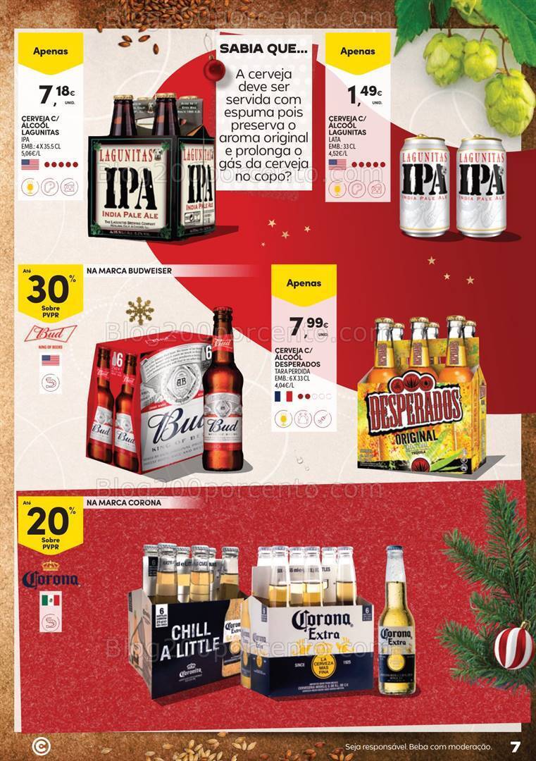 Antevisão Folheto CONTINENTE Guia de Cervejas de 28 novembro a 31 dezembro