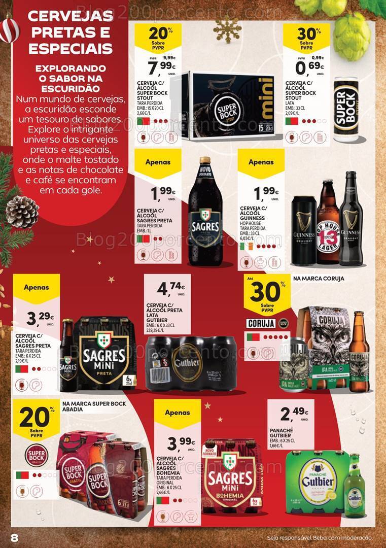 Antevisão Folheto CONTINENTE Guia de Cervejas de 28 novembro a 31 dezembro