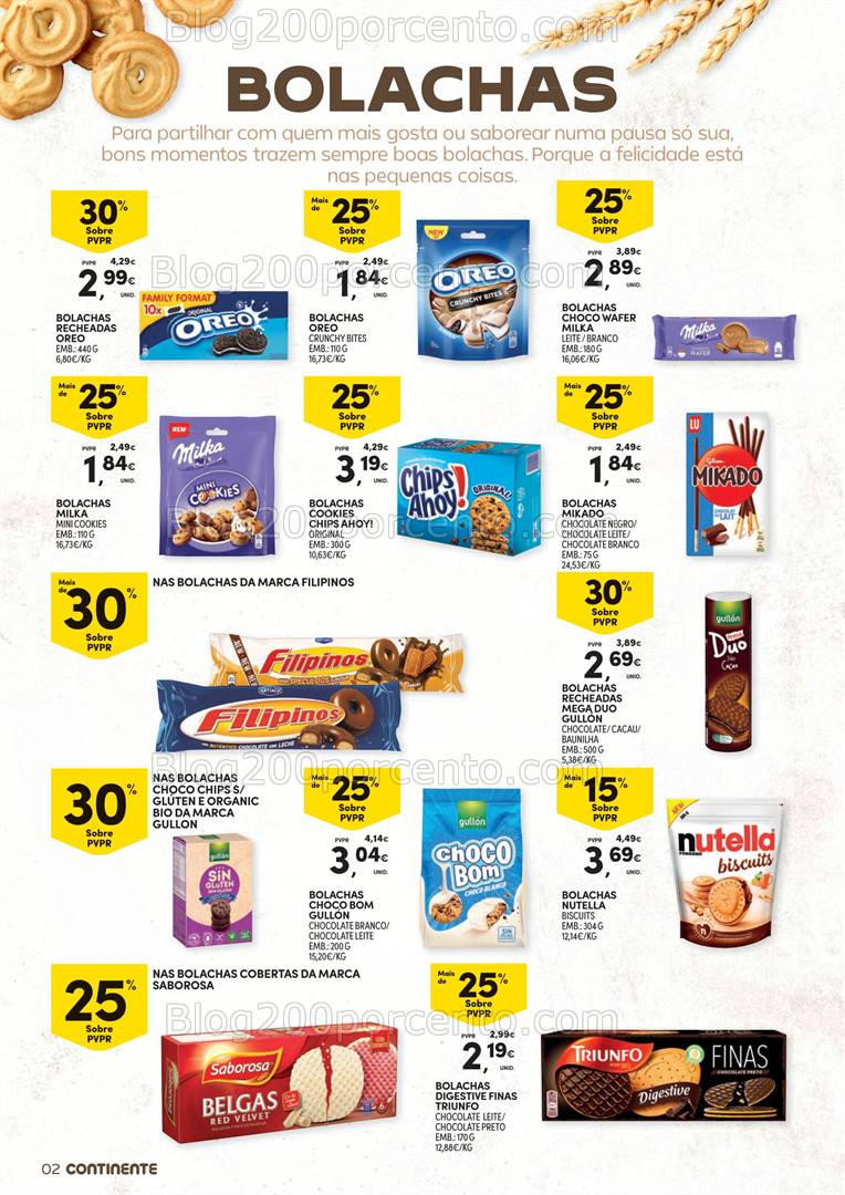 Antevisão Folheto CONTINENTE Sabores Intensos Promoções de 18 fevereiro a 2 março