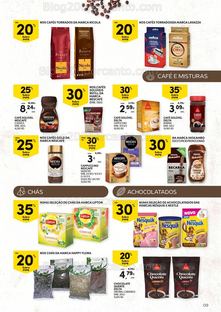 Antevisão Folheto CONTINENTE Sabores Intensos Promoções de 18 fevereiro a 2 março
