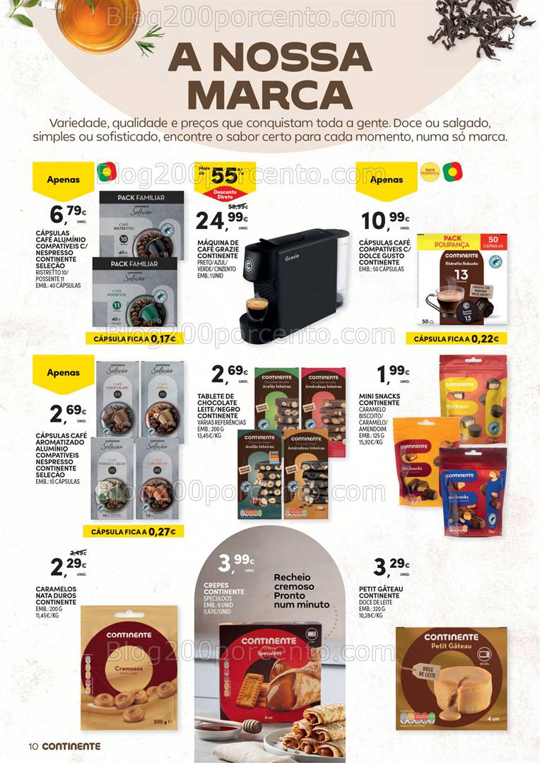 Antevisão Folheto CONTINENTE Sabores Intensos Promoções de 18 fevereiro a 2 março