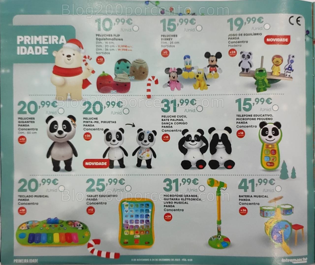 Antevisão Folheto INTERMARCHÉ Brinquedos de Natal - 9 novembro a 24 dezembro