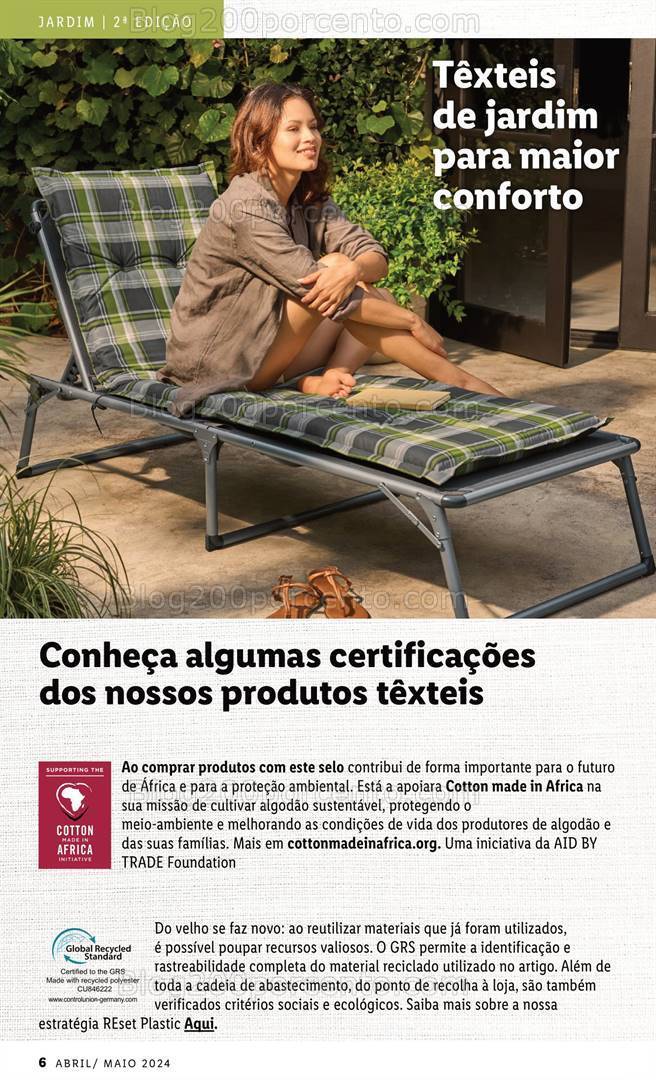 Antevisão Folheto LIDL Bazar Plantas Promoções a partir de 8 abril