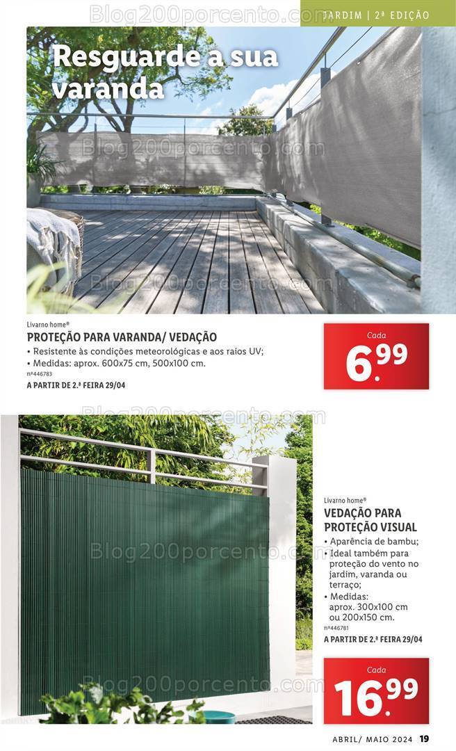 Antevisão Folheto LIDL Bazar Iluminação e Decoração Promoções até 24 maio