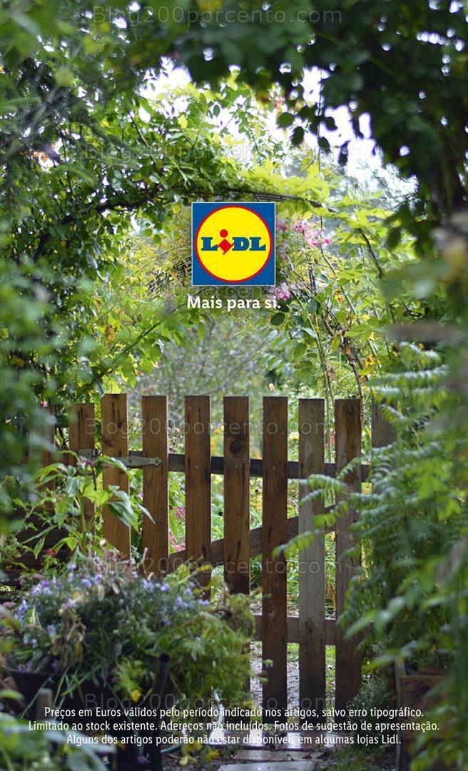 Antevisão Folheto LIDL Bazar Plantas Promoções a partir de 8 abril