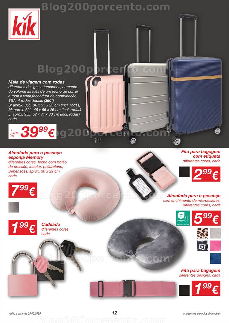 Antevisão Folheto KIK Promoções a partir de 5 maio viagens