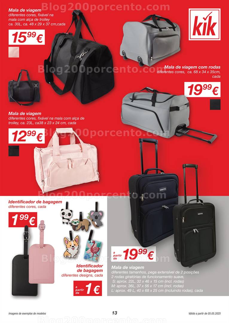 Antevisão Folheto KIK Promoções a partir de 5 maio viagens