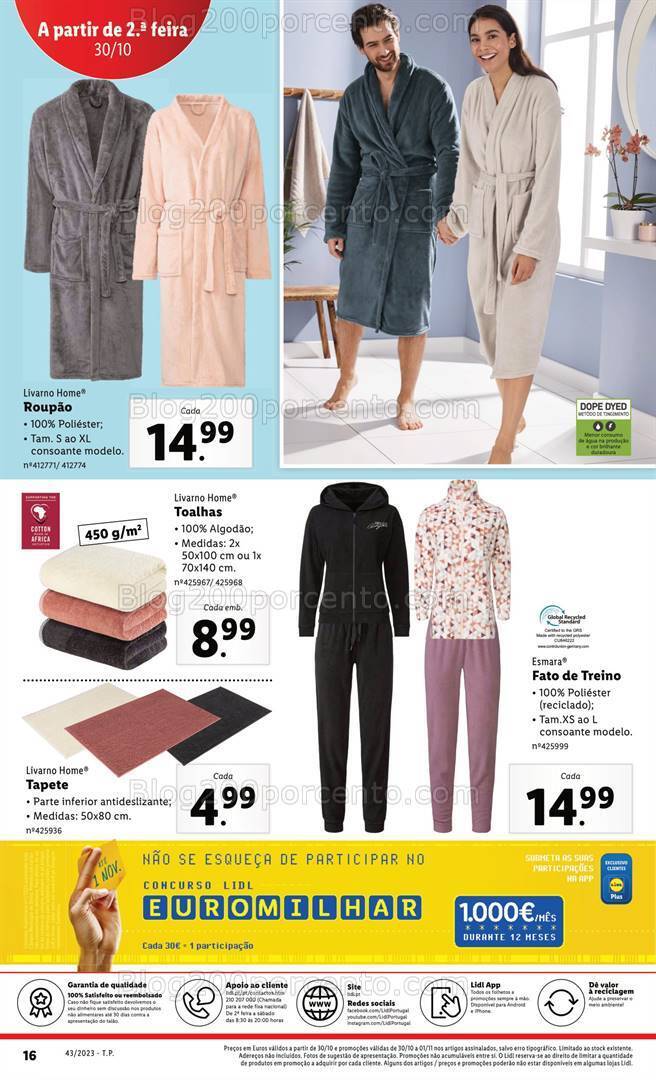 Antevisão Folheto LIDL Promoções de 26 outubro a 1 novembro