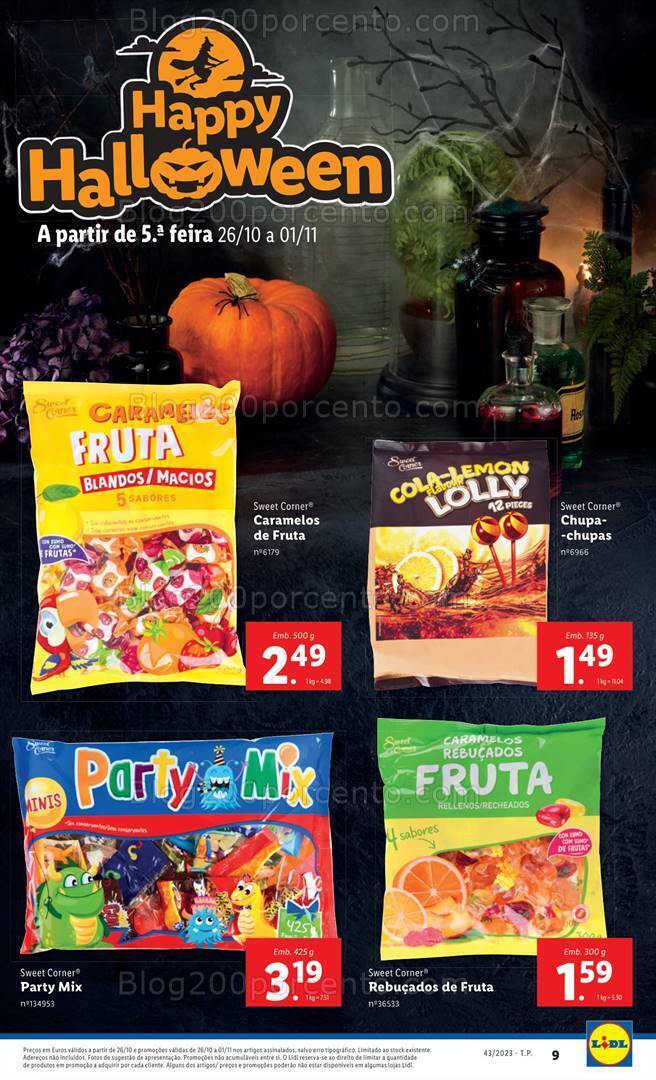 Antevisão Folheto LIDL Promoções de 26 outubro a 1 novembro
