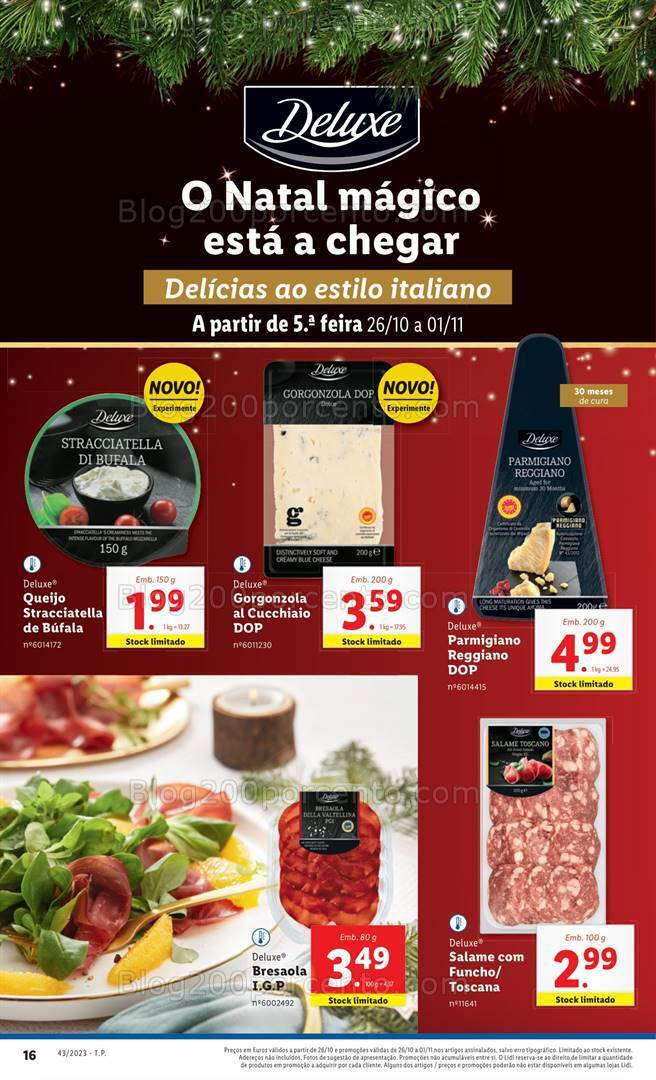 Antevisão Folheto LIDL Promoções de 26 outubro a 1 novembro