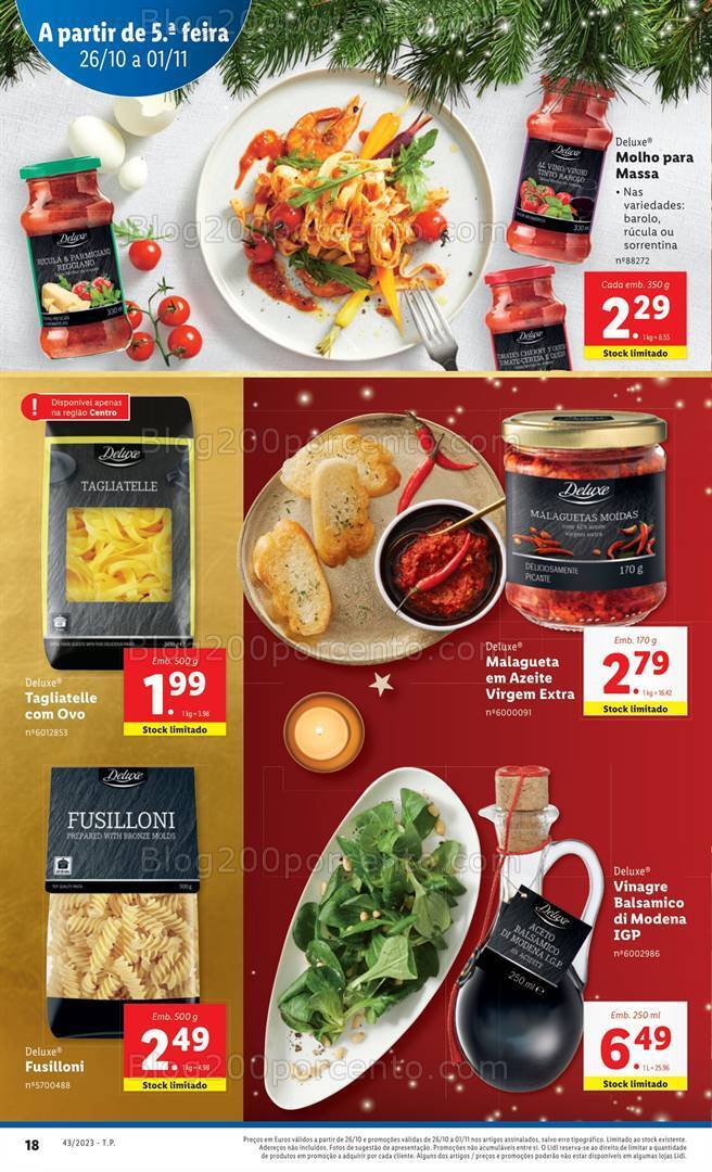 Antevisão Folheto LIDL Promoções de 26 outubro a 1 novembro