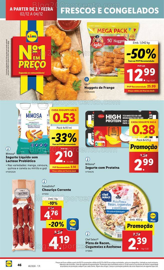 Antevisão Folheto LIDL Promoções de 2 a 4 dezembro