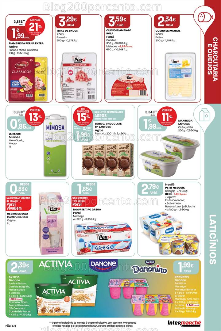 Antevisão Folheto INTERMARCHÉ Mini Promoções de 2 a 8 janeiro