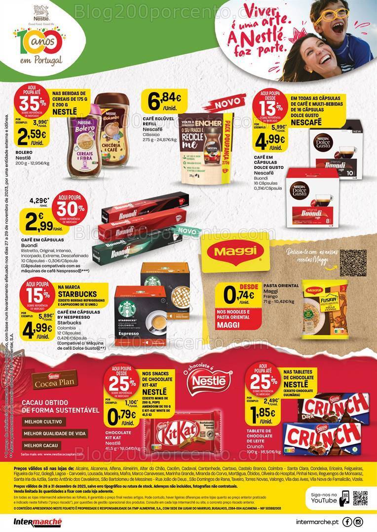 Antevisão Folheto INTERMARCHÉ Extra Promoções de 26 a 31 dezembro