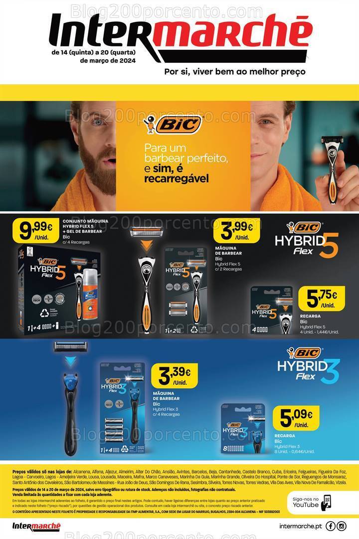 Antevisão Folheto INTERMARCHÉ Especial Dia do Pai Promoções de 14 a 20 março