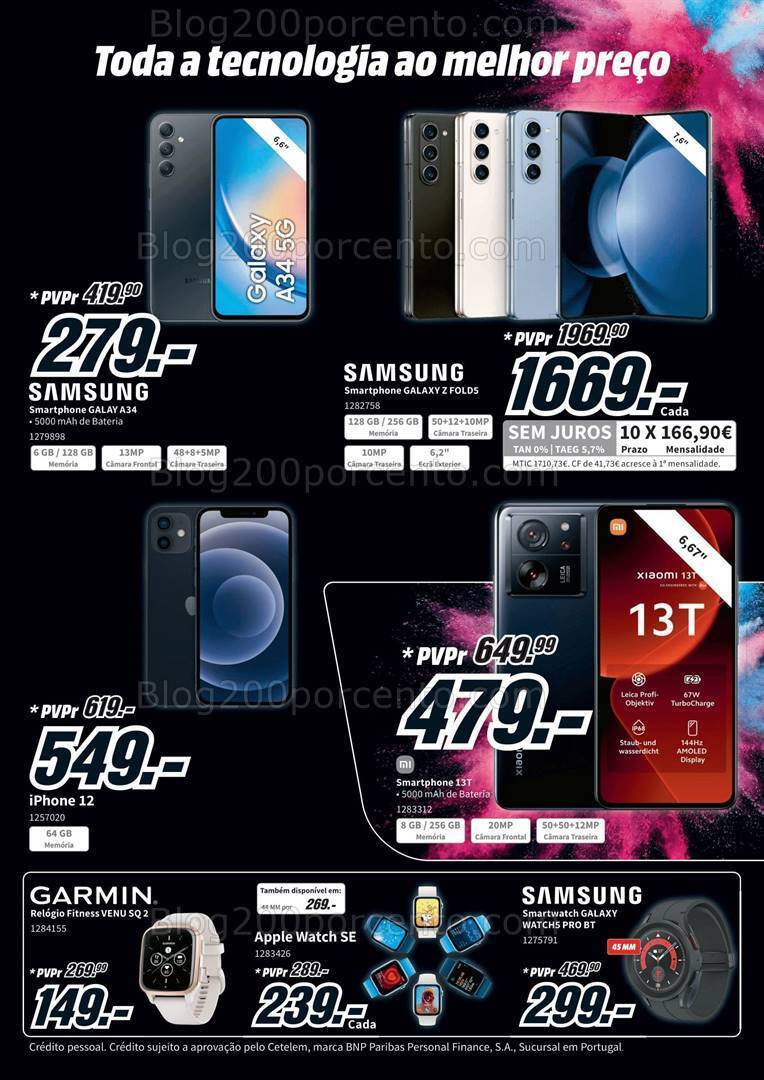 Antevisão Folheto MEDIAMARKT Black Friday Promoções de 23 a 26 novembro