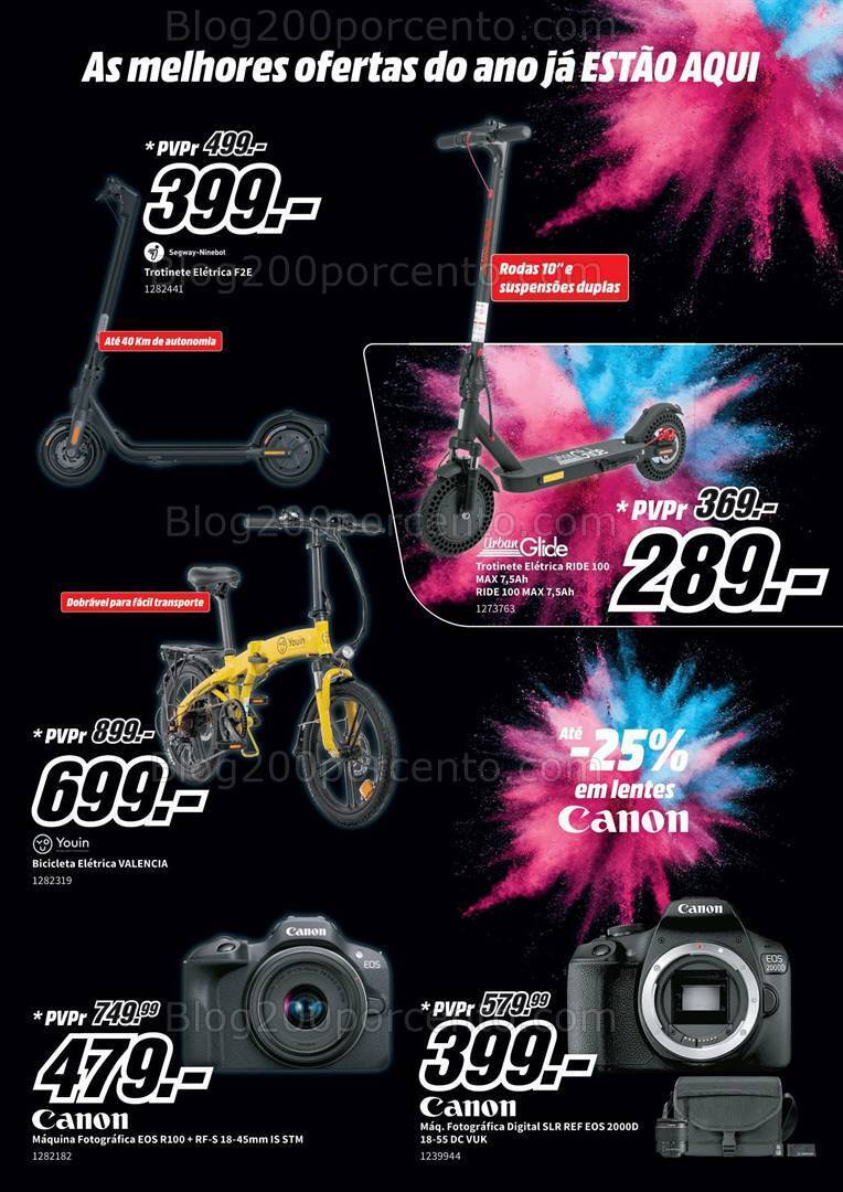 Antevisão Folheto MEDIAMARKT Black Friday Promoções de 23 a 26 novembro