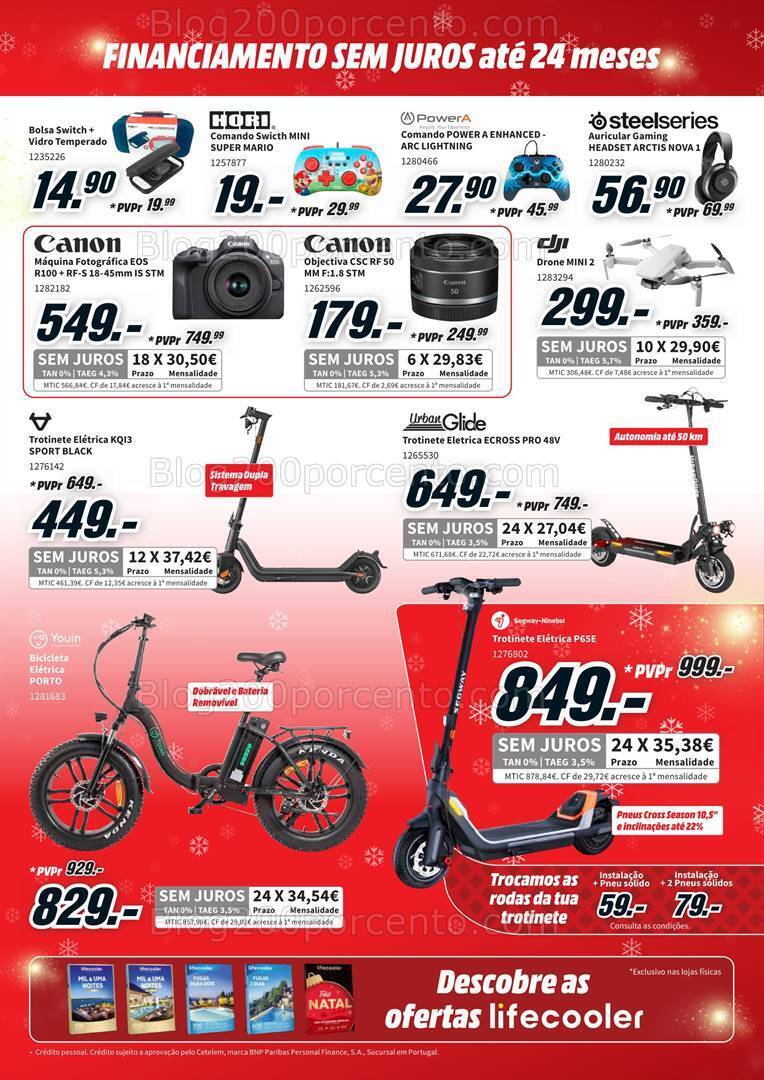 Antevisão Folheto MEDIA MARKT Natal Promoções de 12 a 18 dezembro