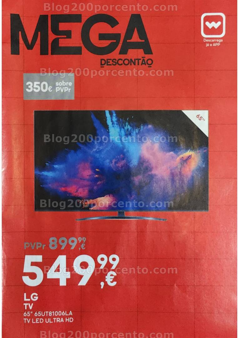 Antevisão Folheto WORTEN Mega Descontão Promoções de 1 de maio a 4 de maio