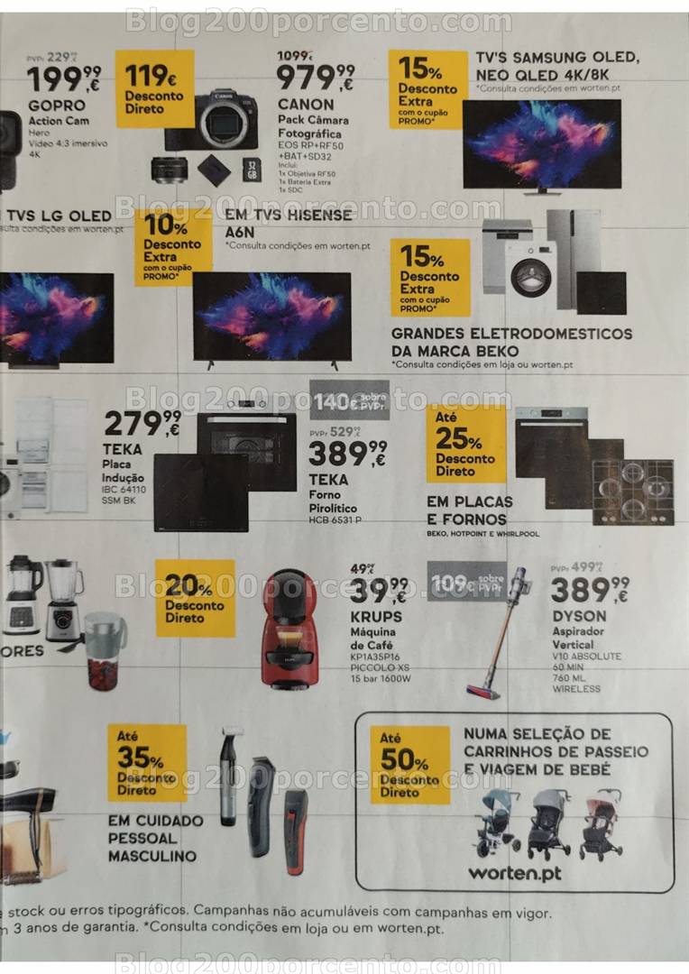 Antevisão Folheto WORTEN Mega Descontão Promoções de 1 de maio a 4 de maio