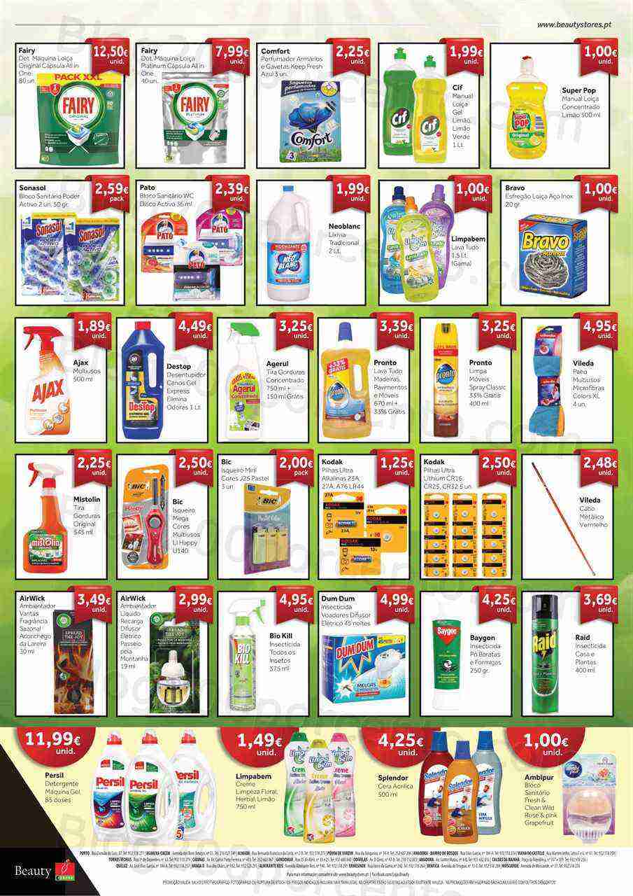 Antevisão Folheto BEAUTY STORES Promoções de 27 março a 29 abril