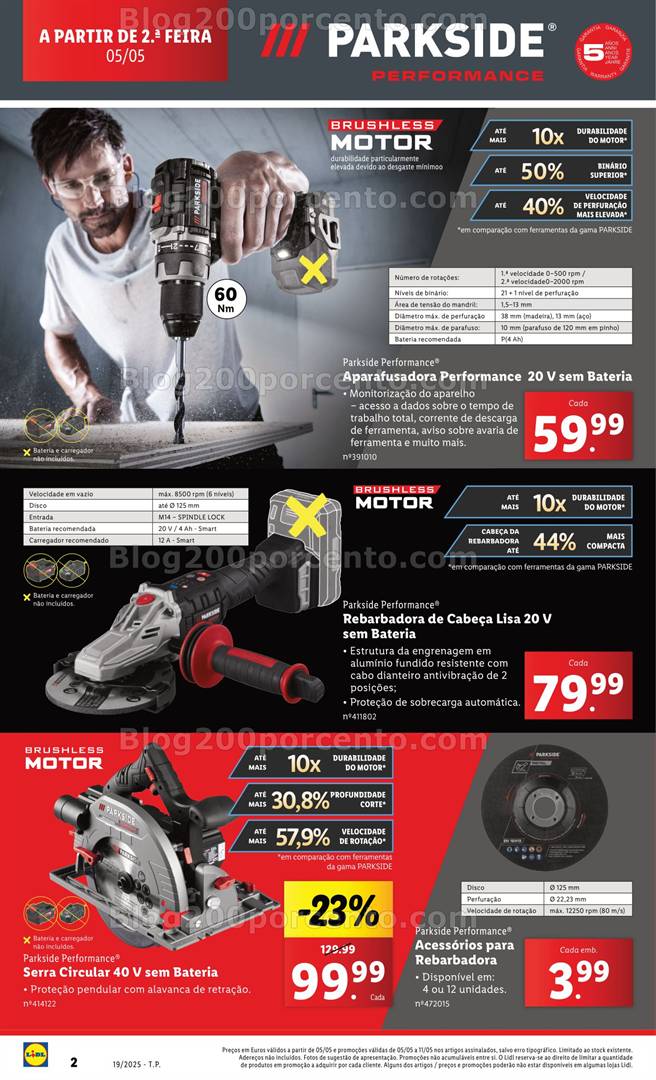 Antevisão Folheto LIDL Oportunidades Promoções de 5 a 11 maio oportunidades