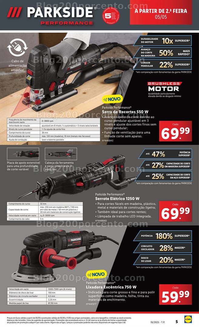 Antevisão Folheto LIDL Oportunidades Promoções de 5 a 11 maio oportunidades