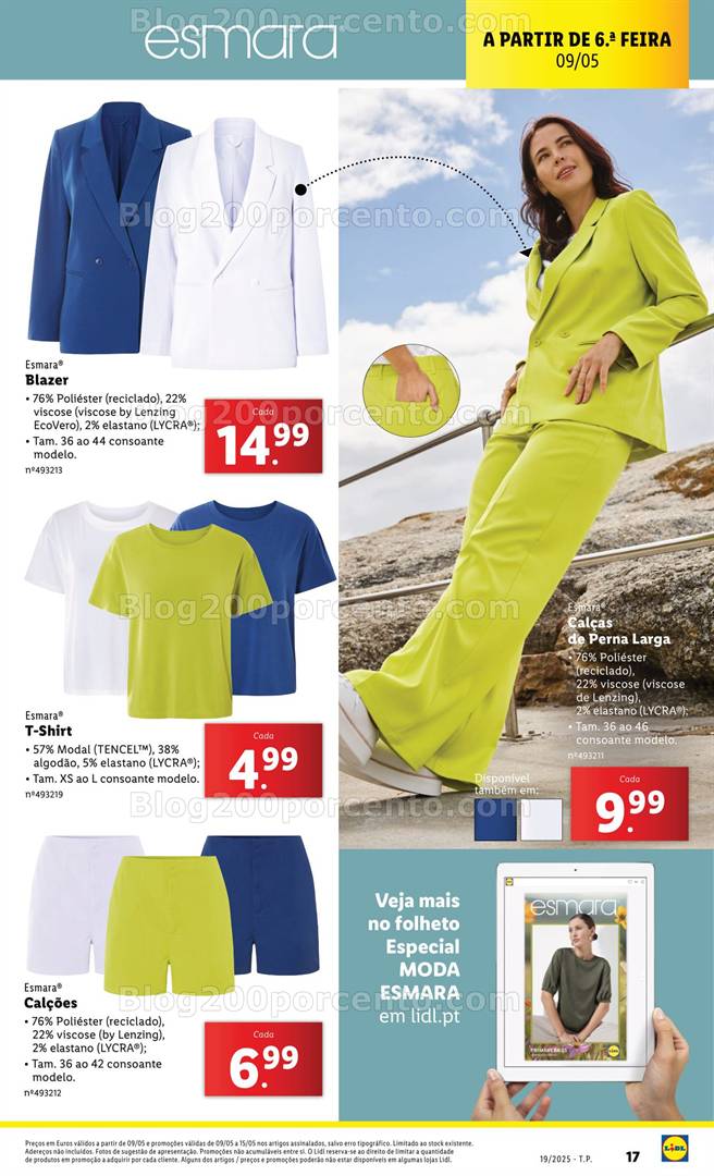 Antevisão Folheto LIDL Oportunidades Promoções de 9 a 15 maio oportunidades 9 a 15 maio
