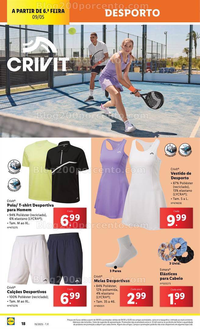 Antevisão Folheto LIDL Oportunidades Promoções de 9 a 15 maio oportunidades 9 a 15 maio