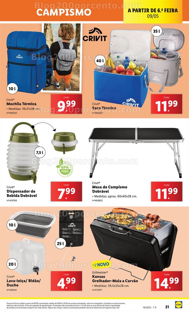 Antevisão Folheto LIDL Oportunidades Promoções de 9 a 15 maio oportunidades 9 a 15 maio