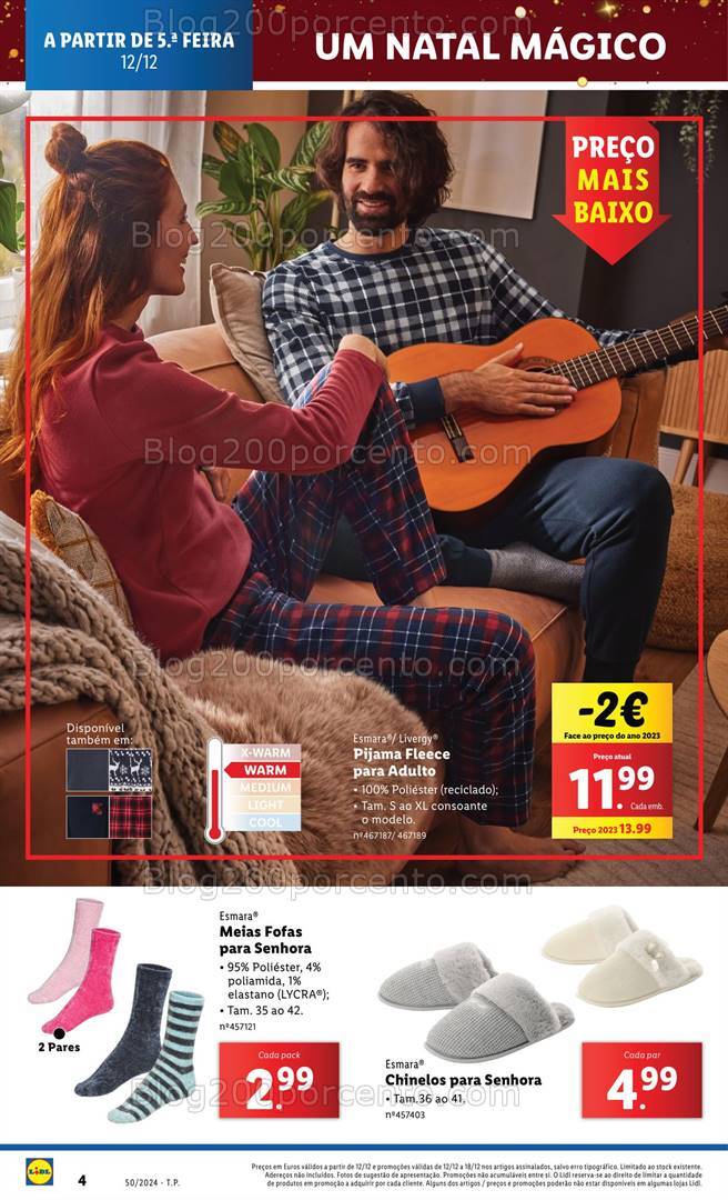 Antevisão Folheto LIDL Bazar Promoções a partir de 12 dezembro