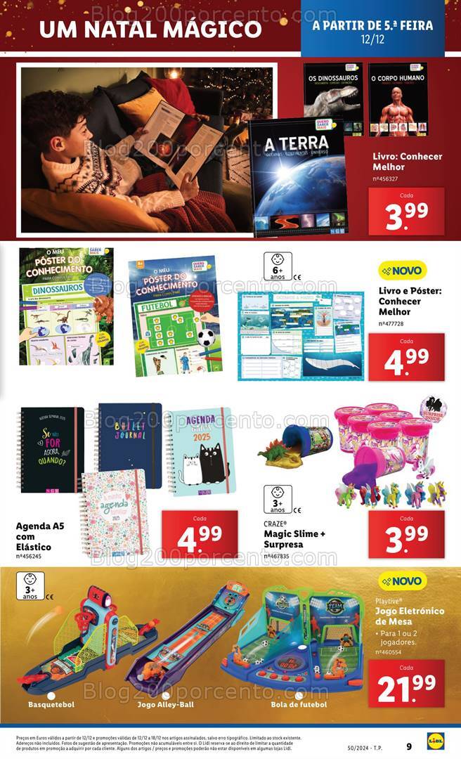 Antevisão Folheto LIDL Bazar Promoções a partir de 12 dezembro