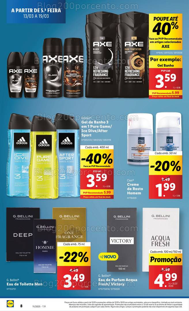 Antevisão Folheto LIDL Bazar Dia do Pai Promoções de 13 a 19 março