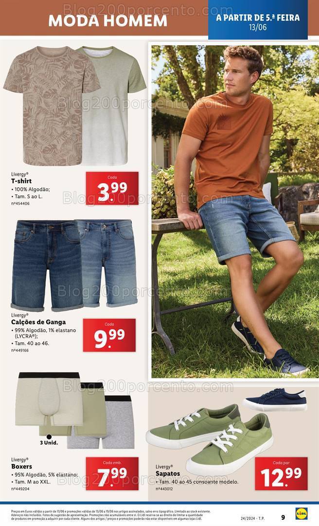 Antevisão Folheto LIDL Bazar Promoções de 13 a 19 junho
