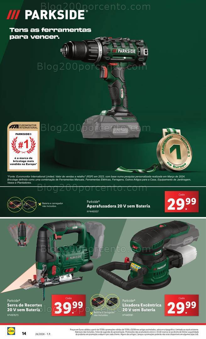 Antevisão Folheto LIDL Bazar Promoções de 13 a 19 junho