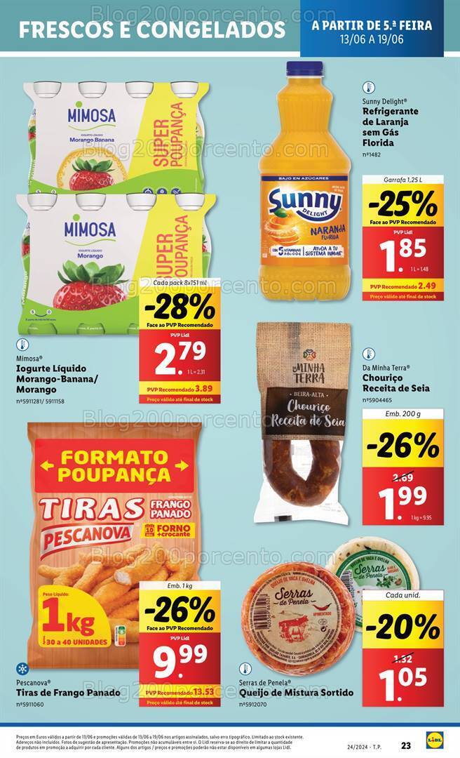 Antevisão Folheto LIDL Promoções de 13 a 19 junho