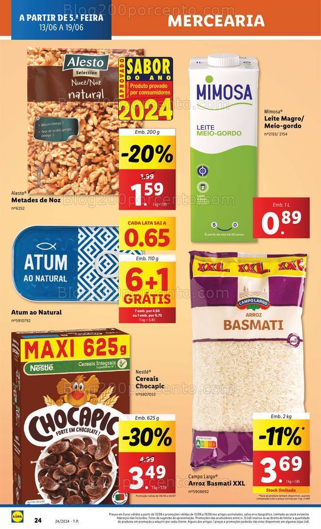 Antevisão Folheto LIDL Promoções de 13 a 19 junho