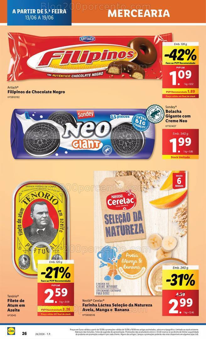 Antevisão Folheto LIDL Promoções de 13 a 19 junho