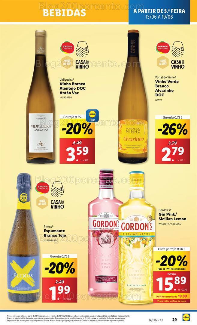 Antevisão Folheto LIDL Promoções de 13 a 19 junho