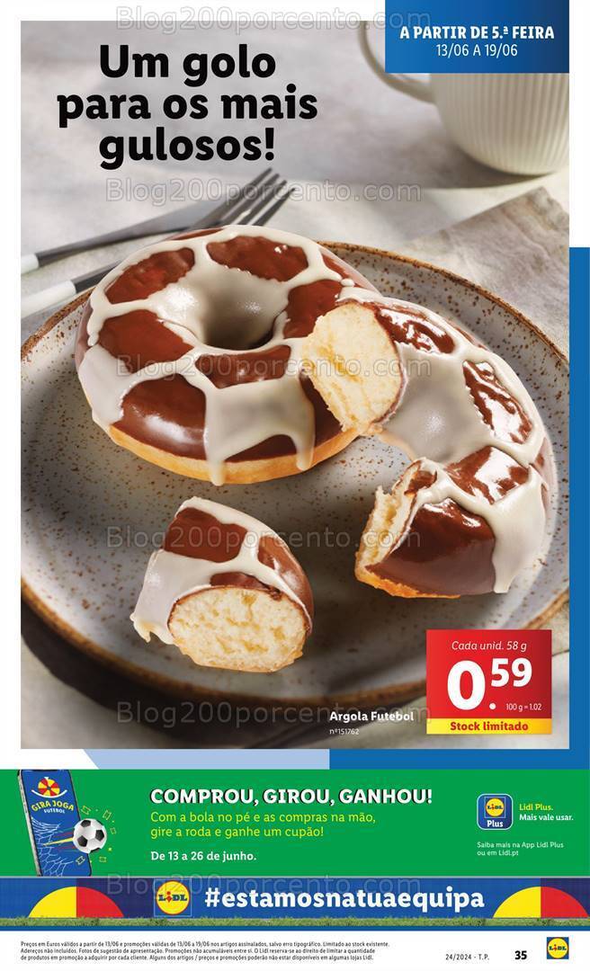 Antevisão Folheto LIDL Promoções de 13 a 19 junho