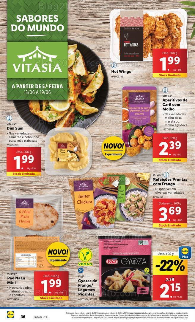 Antevisão Folheto LIDL Promoções de 13 a 19 junho