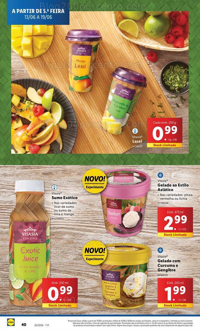 Antevisão Folheto LIDL Promoções de 13 a 19 junho