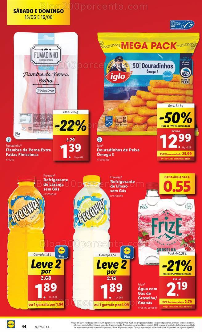 Antevisão Folheto LIDL Promoções de 13 a 19 junho