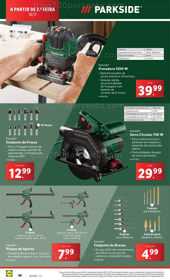 Antevisão Folheto LIDL Bazar Promoções de 14 a 20 novembro