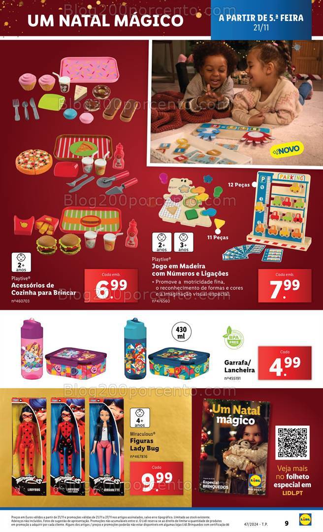 Antevisão Folheto LIDL Bazar Promoções a partir de 21 novembro